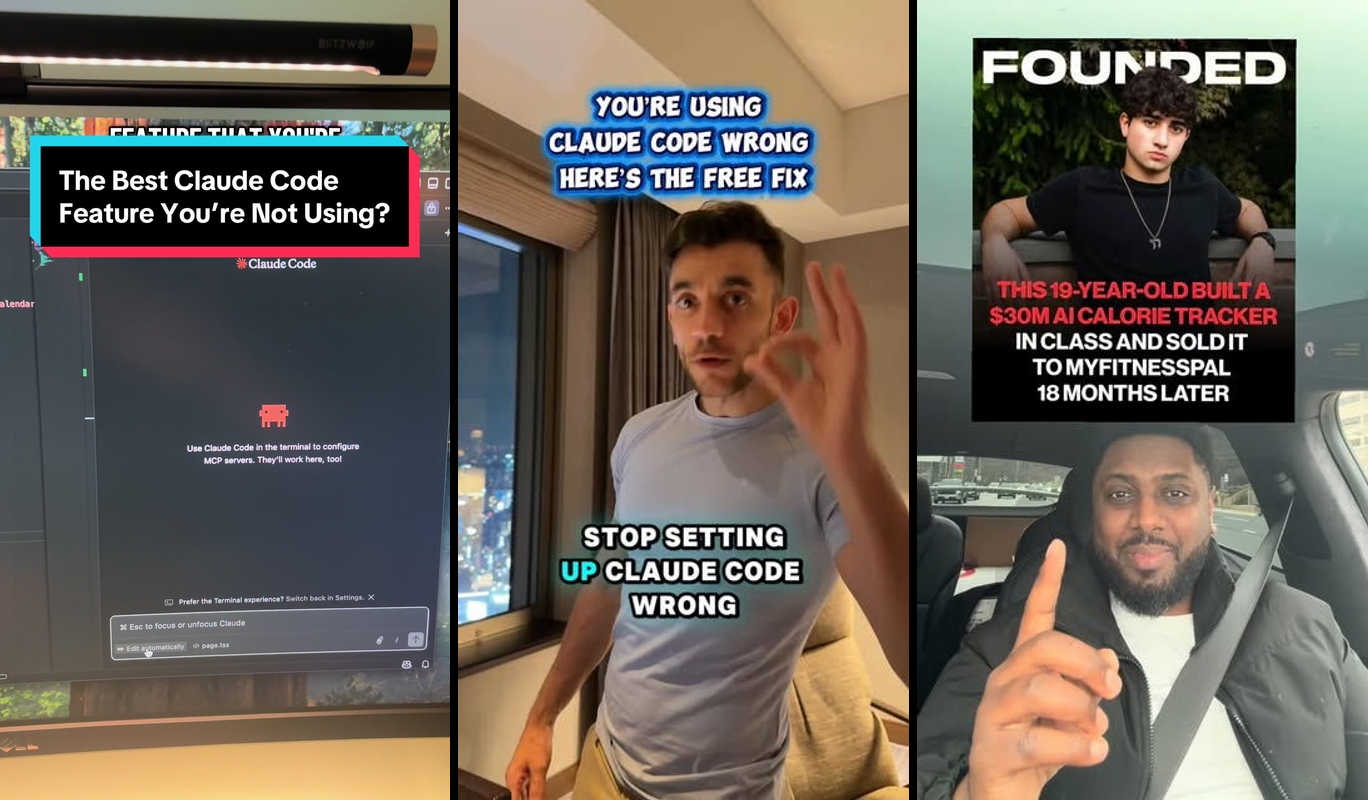 AI calorie tracker app interface on smartphone screen showing food logging features, built with Claude Code development tools