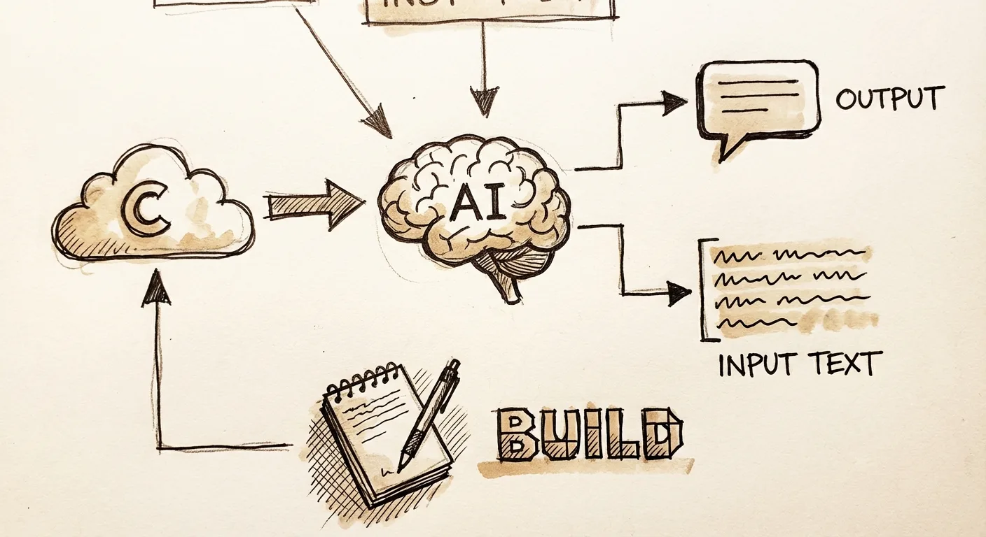 Screenshot of a social media comment generator interface with AI-powered text suggestions and coding elements