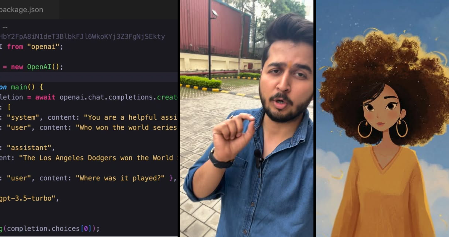 Split-screen comparison of Claude Code and Cursor AI interfaces with coding elements and app development icons